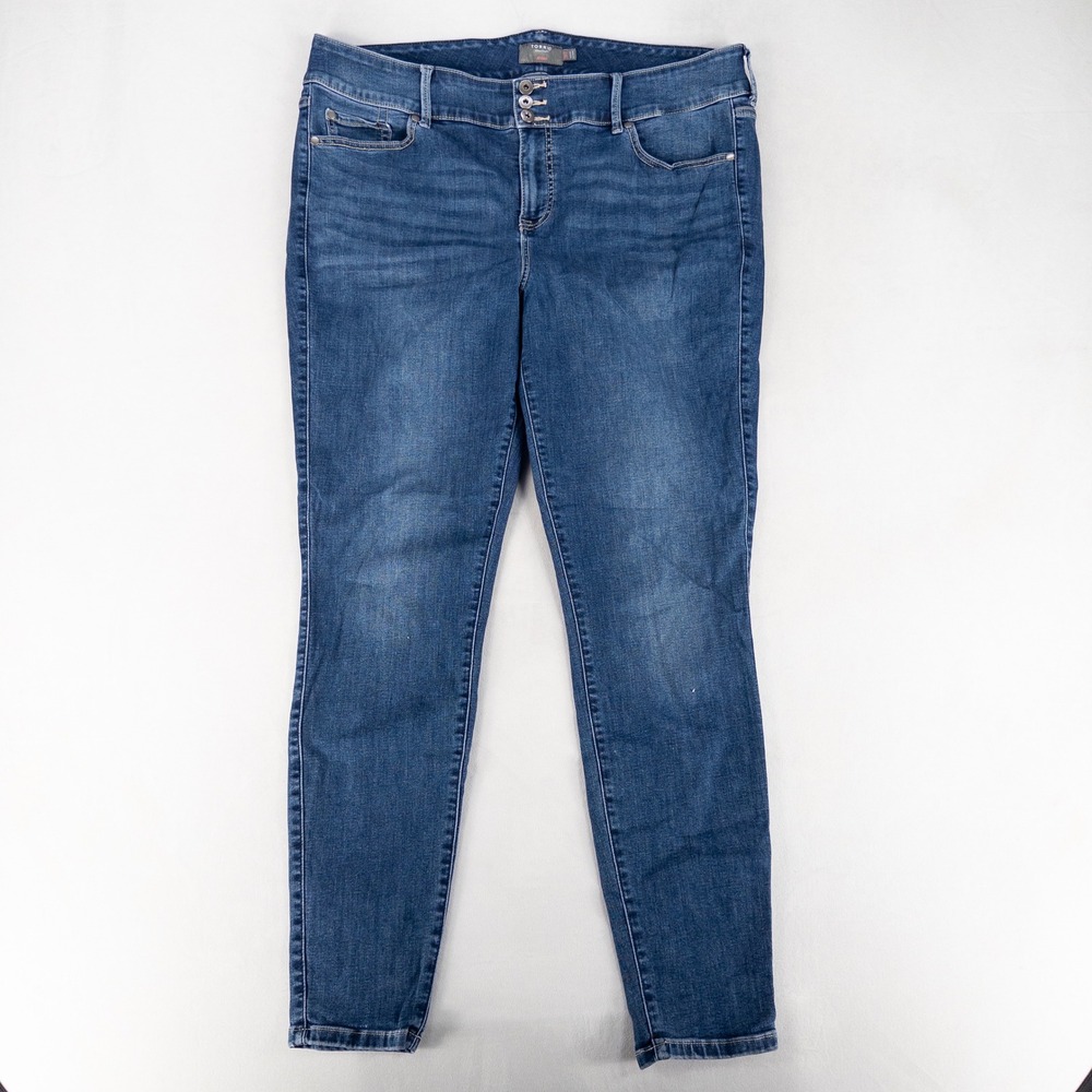 Torrid Womens Jegging 20XT Blue Super Soft Skinny Stretch 5 Pocket Jeans Casual